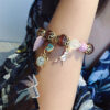 Bohemian Crystal Bracelet | Letter Pendant Beaded Bracelet - Image 5