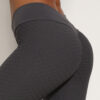 High Waist Fitness Yoga Leggings | Trending Textured Gym Pants - Image 3