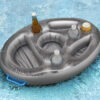 Floating Drink Tray For Pool Party | Summer Inflatable Float Drinking Cooler Table | Floating Ice Bucket - Image 3