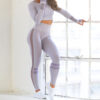 Hollow mesh leggings | High Waist Gym Pants - Image 4