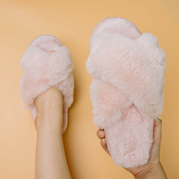 Cozy slippers for home