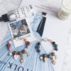 Bohemian Crystal Bracelet | Letter Pendant Beaded Bracelet - Image 6