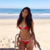 Sexy Split Bikini | Ladies Swimsuit In Cute Solid Color | Triangle Bikini Swimsuit - Image 7