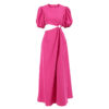 Long Sense Asymmetric Commuter Puff Sleeve Elegant Women's Dress - Image 6