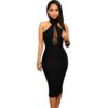 Sexy Black Color Party Dress - Image 3